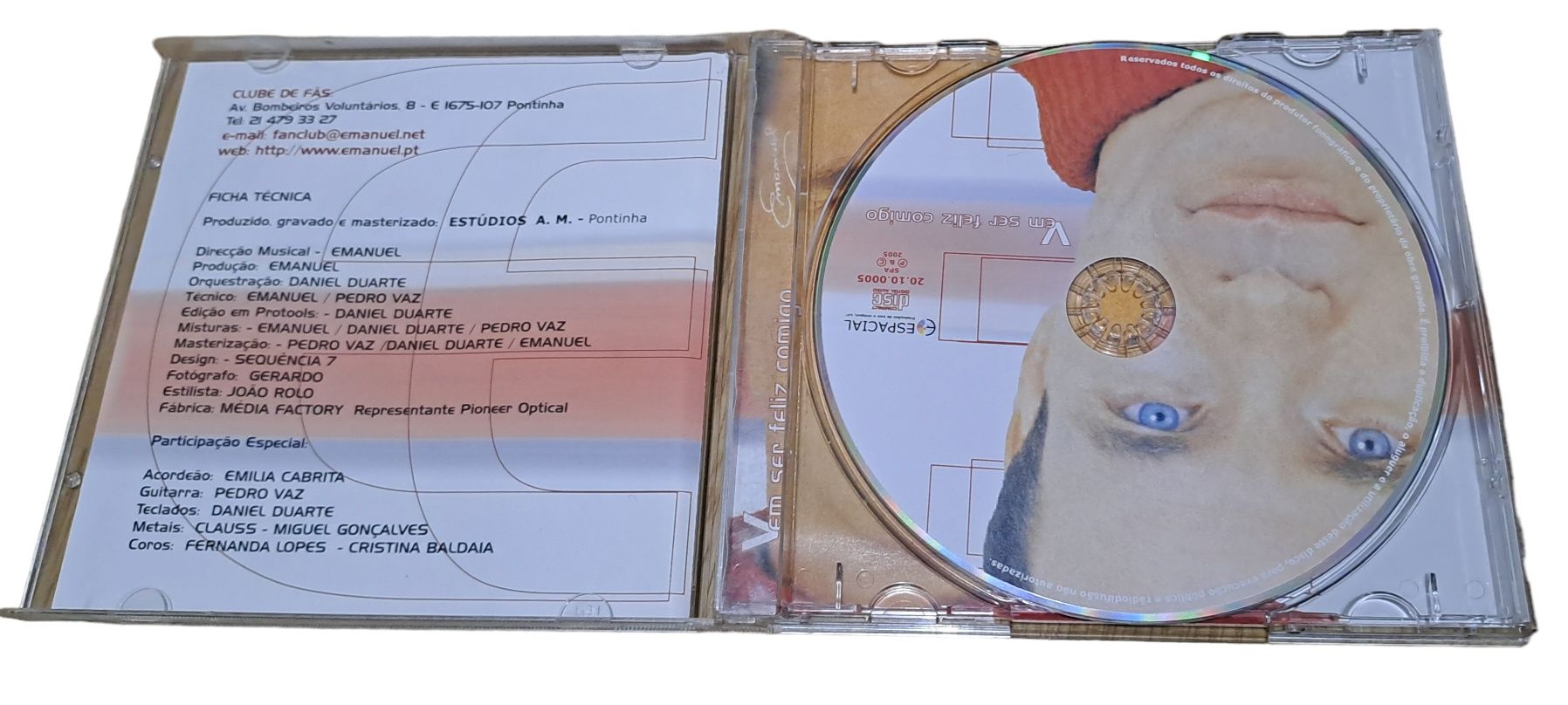 CD - Emanuel – Vem ser Feliz Comigo