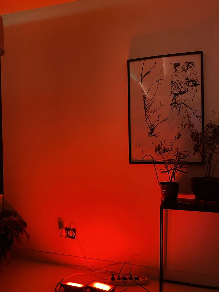 nowy Halogen LED RGB mocny zewnetrzny 50W +pilot / oswietlenie led