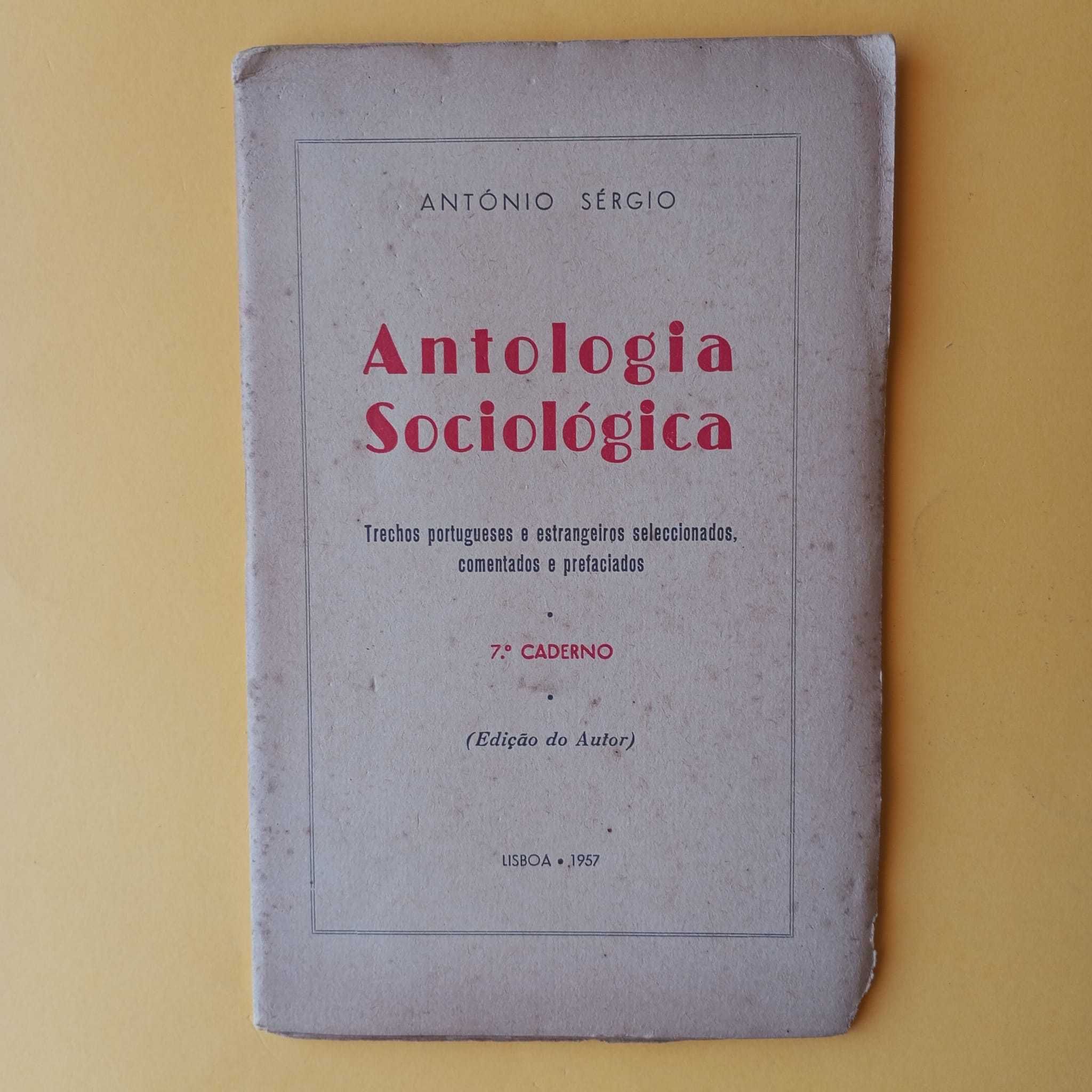 Coleção de Livros Mistos - Antologia Sociológica - Antonio Sérgio
