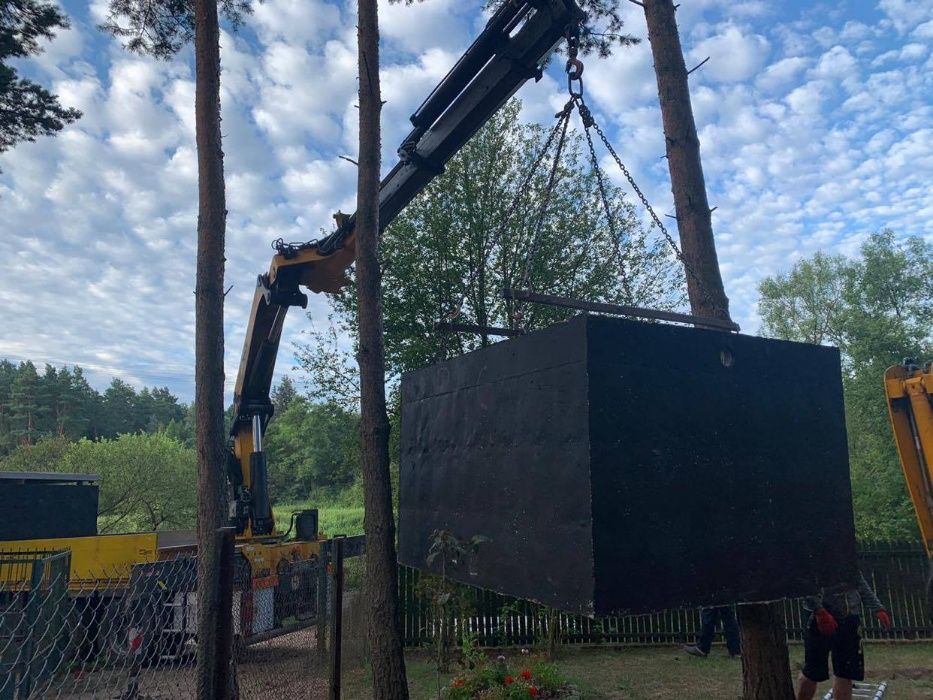 Szambo Betonowe Oczyszczalnie Ścieków Zbiornik na Szambo 10m3 WYKOP