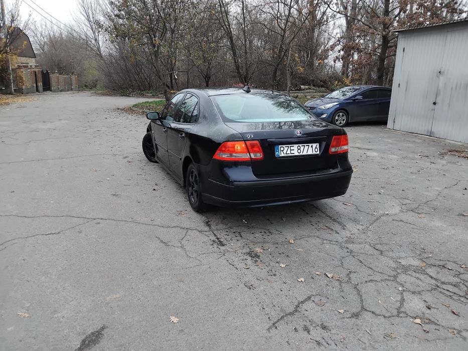 Saab 9-3 2.2 tid на полном ходу.