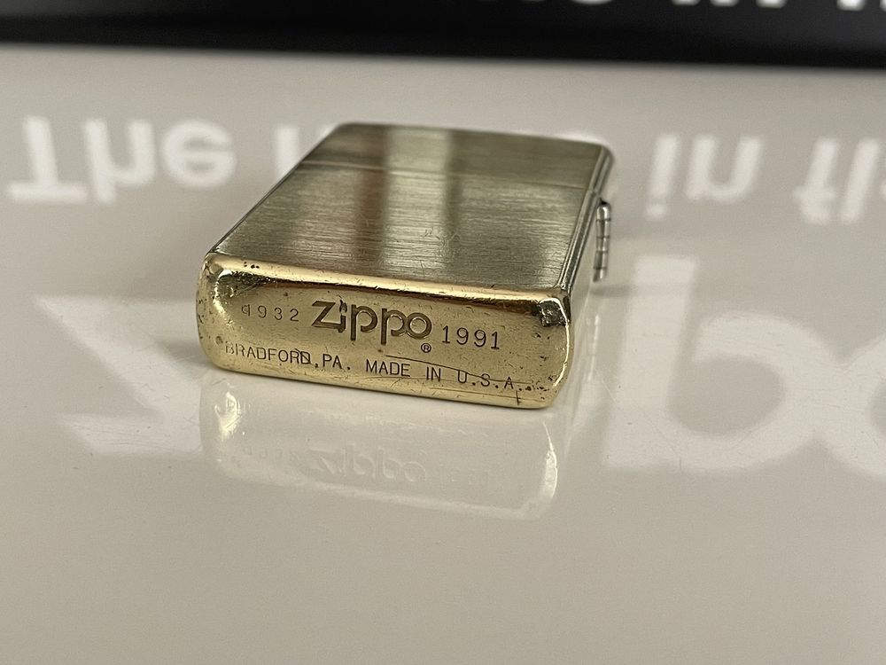 Zapalniczka Zippo 1932 - 1991 Solid Brass, mosiądz