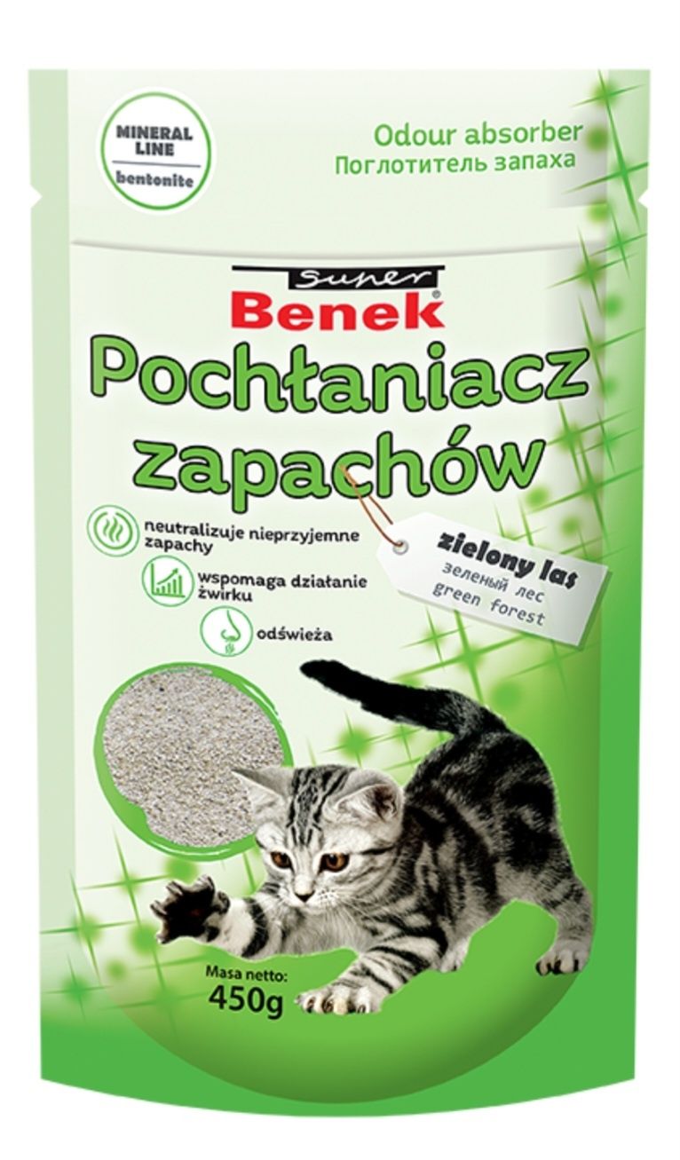 Pochłaniacz zapachów  Zielony Las - worek 0,45 kg