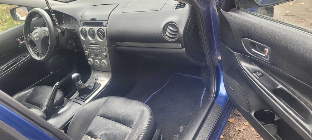 2002 MAZDA 6 2.2 GAZ Hak Dupowóz na gazie   Zamiana