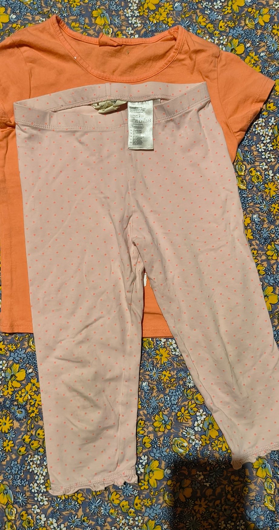 Zestaw letni H&M, Decathlon roz. 116