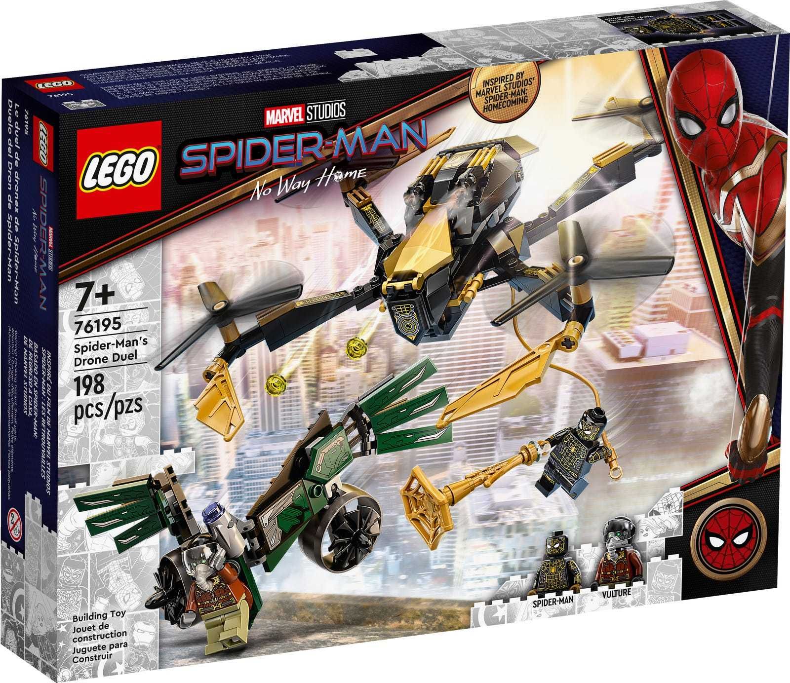 LEGO 76195 Marvel Super Heroes - Bojowy dron Spider-Mana