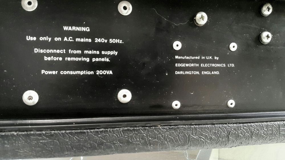 Wzmacniacz  gitarowy typu Head, Starmaker,  angielski, głowa