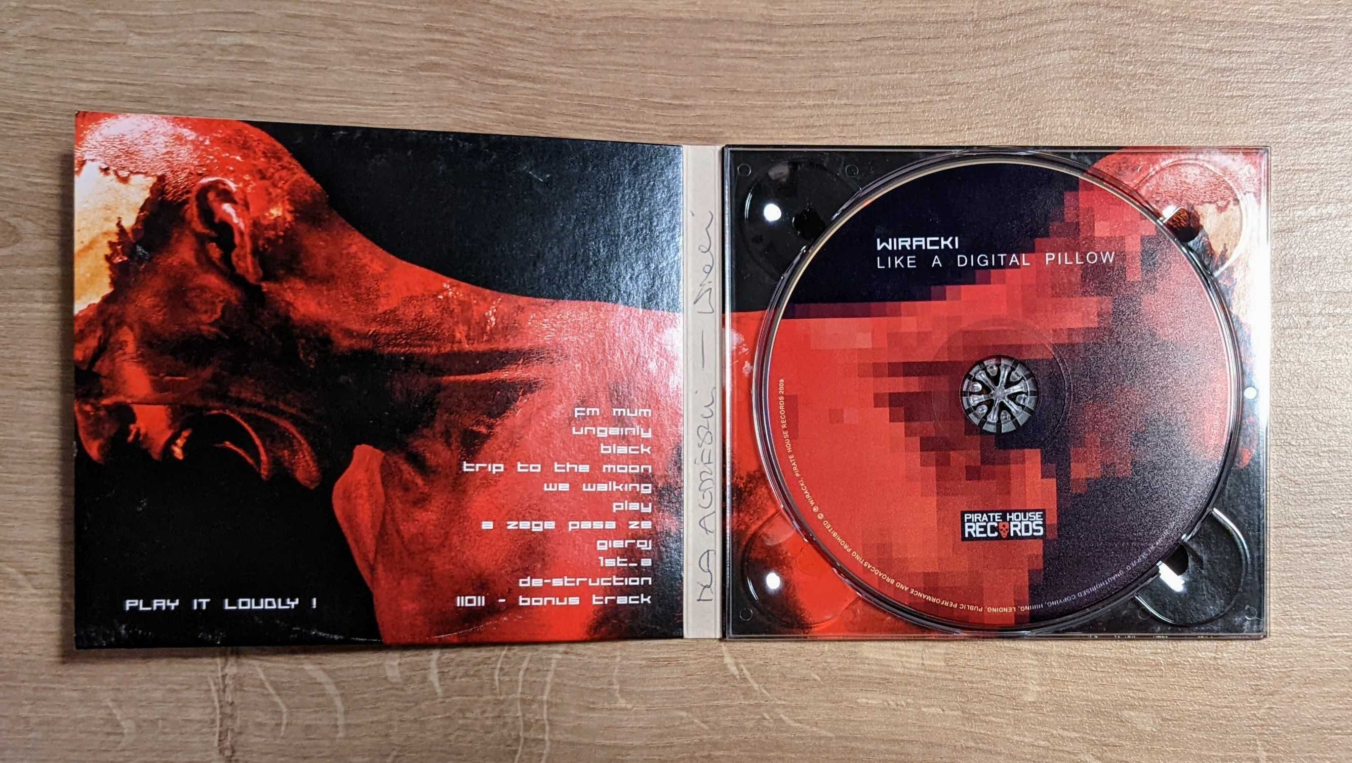 Wiracki - Like a Digital Pillow - płyta CD z AUTOGRAFEM !