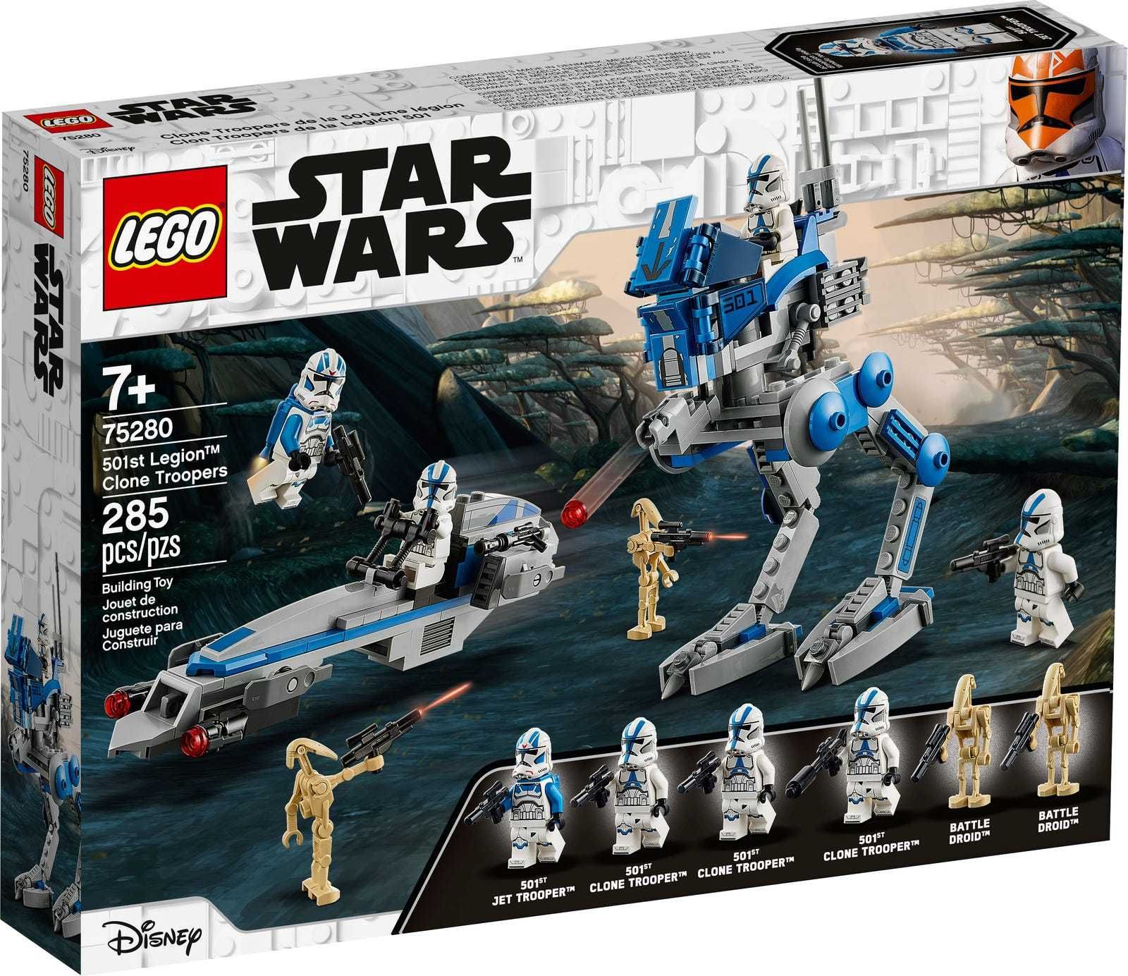 LEGO® 75280 Star Wars - Żołnierze-klony z 501. legionu