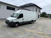 Iveco Daily 2,3 balastami max wysoki max długi  Iveco daily 2,3 silnik max maxi blaszak 2010 r nowy model ładny