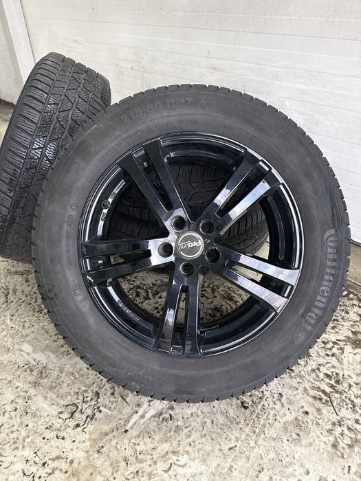 Alufelgi Opel Mokka 5x105 17 cali z oponami zimowymi 215/60-17 TPMS