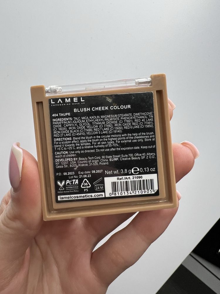 Blush Cheek Colour 404 Lamel контуринг румʼяна