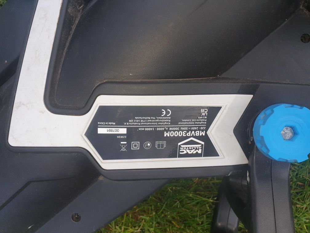 Dmuchawa odkurzacz  elektryczny  macallister 3000W