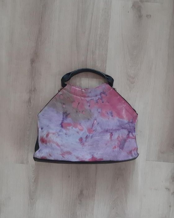 Сумка шопер кожанная