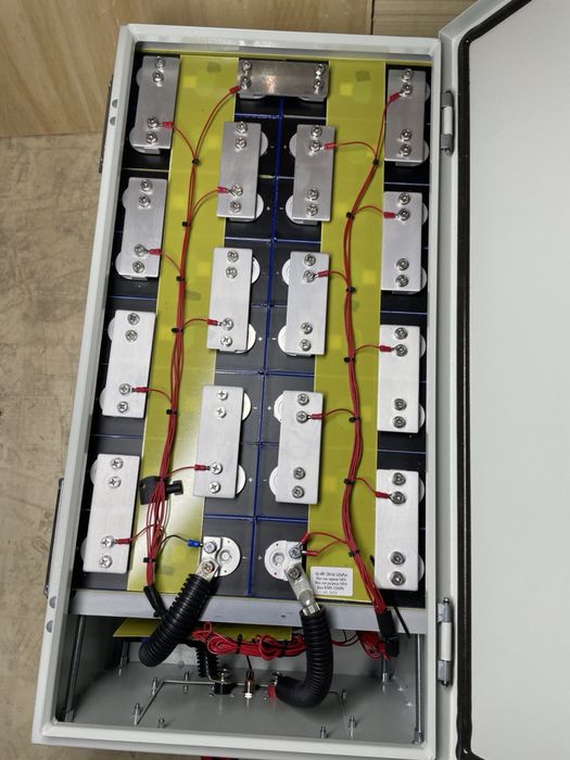Акумулятор збірка 48V 14kW з ячейки 280А LiFePo-4 та бмс  JK-B2A20S20P