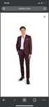 Fato suits inc (como novo)