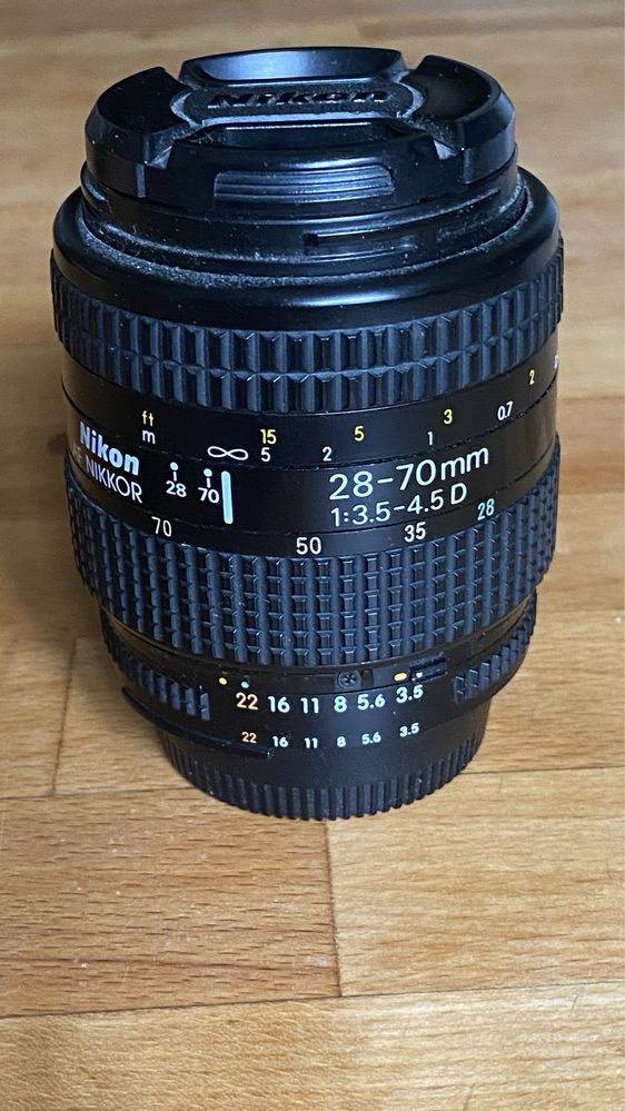 Объективы Nikkor 28-70; 35-135