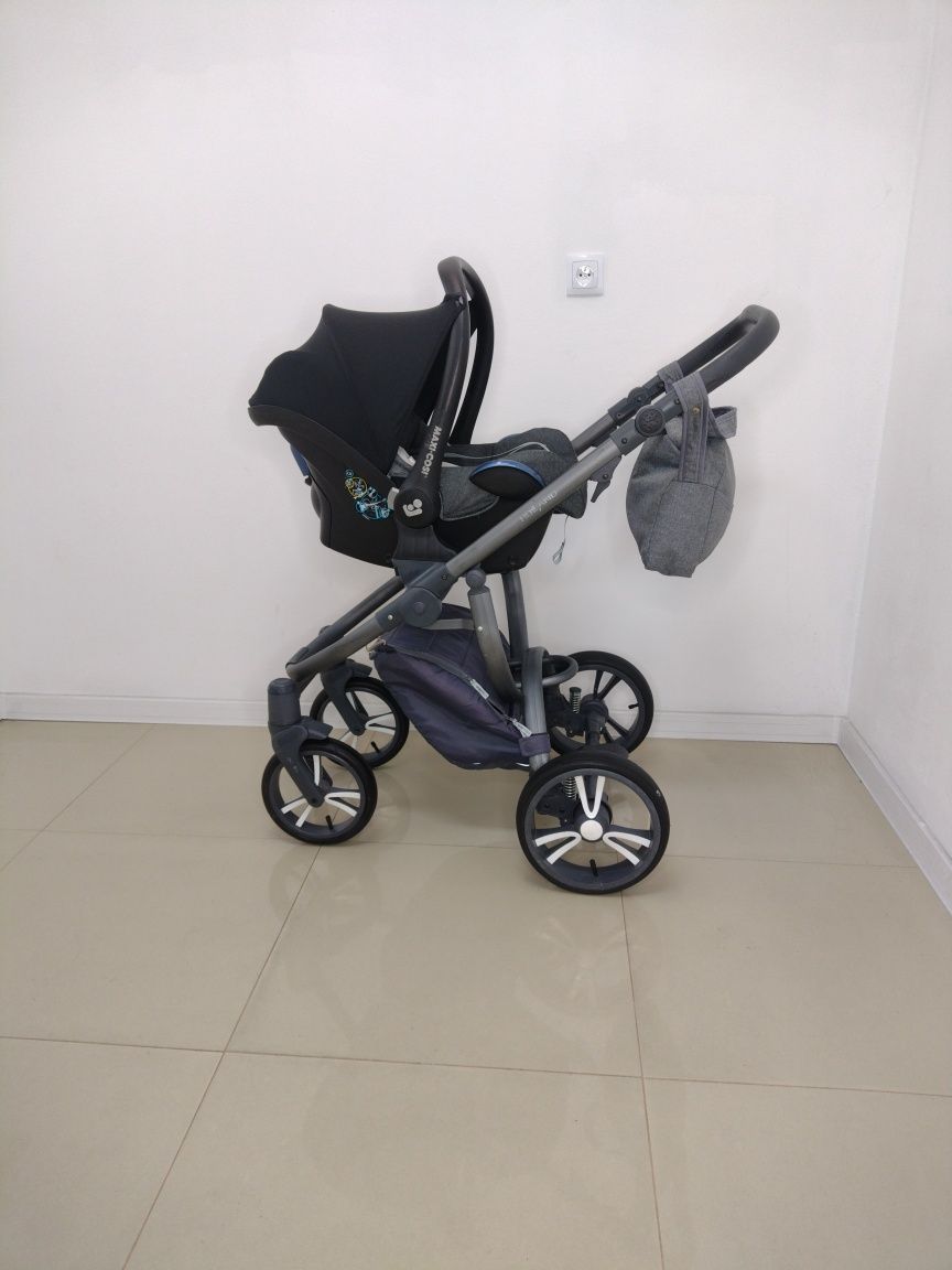 Wysyłka/odbiór wózek 3w1 Bebetto Holland+ Maxi Cosi cabriofix