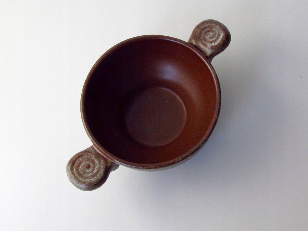 1960 ceramiczna czarka bulionówka cukiernica