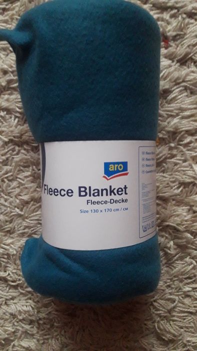 Новые пледы флисовые