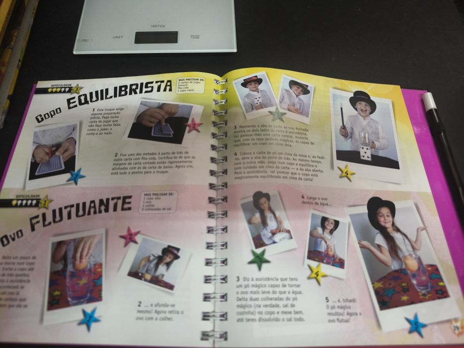 Livro Truques de Magia. 
Mais de 100 habilidades, truques e ilusões!