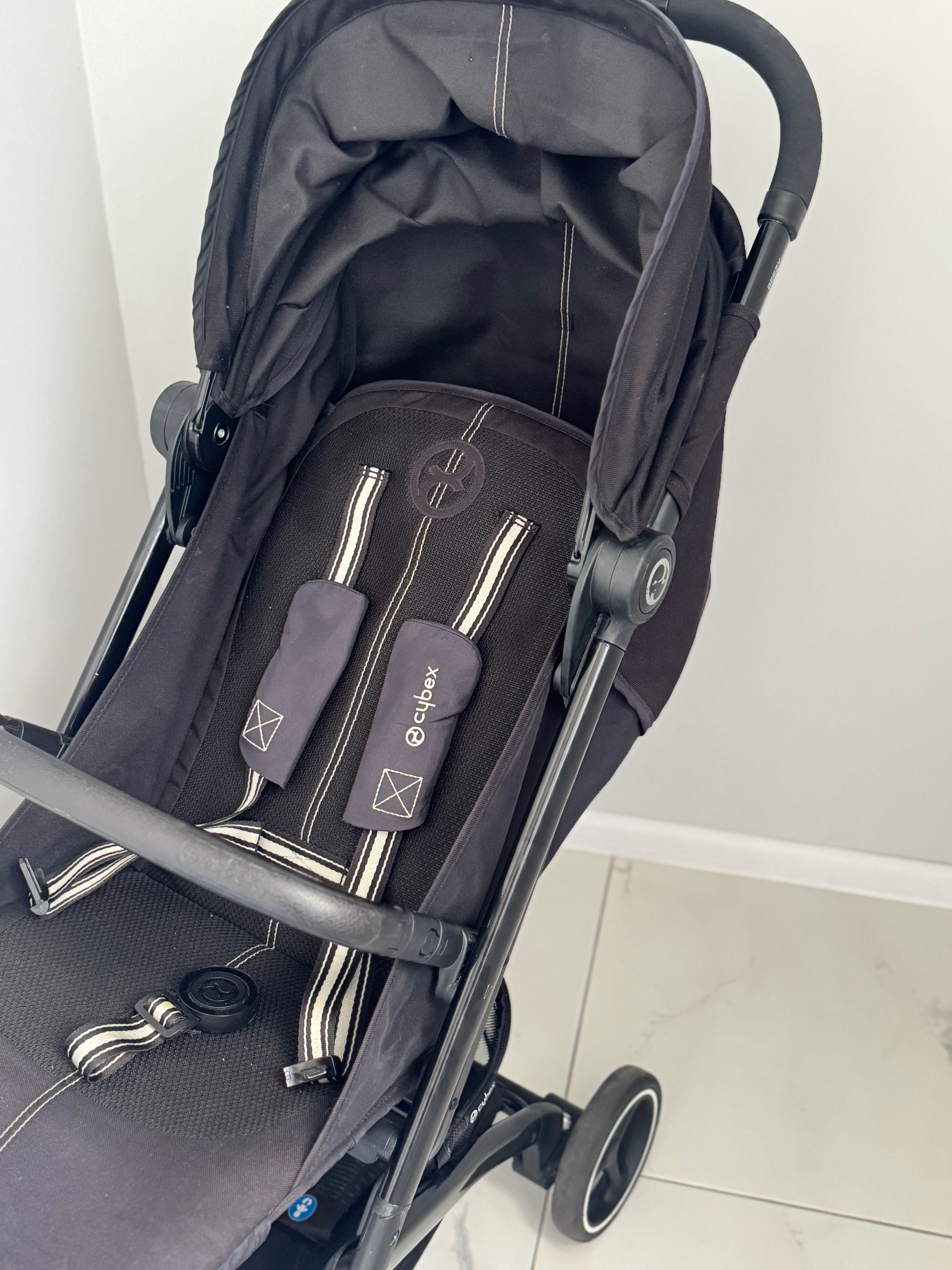 Коляска прогулянкова Cybex Beezy Magic Black (з бампером)