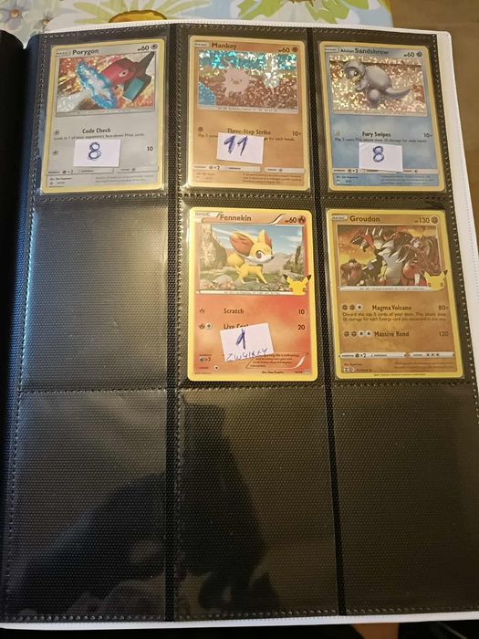 Karty Pokemon McDonald's  mix oryginalne