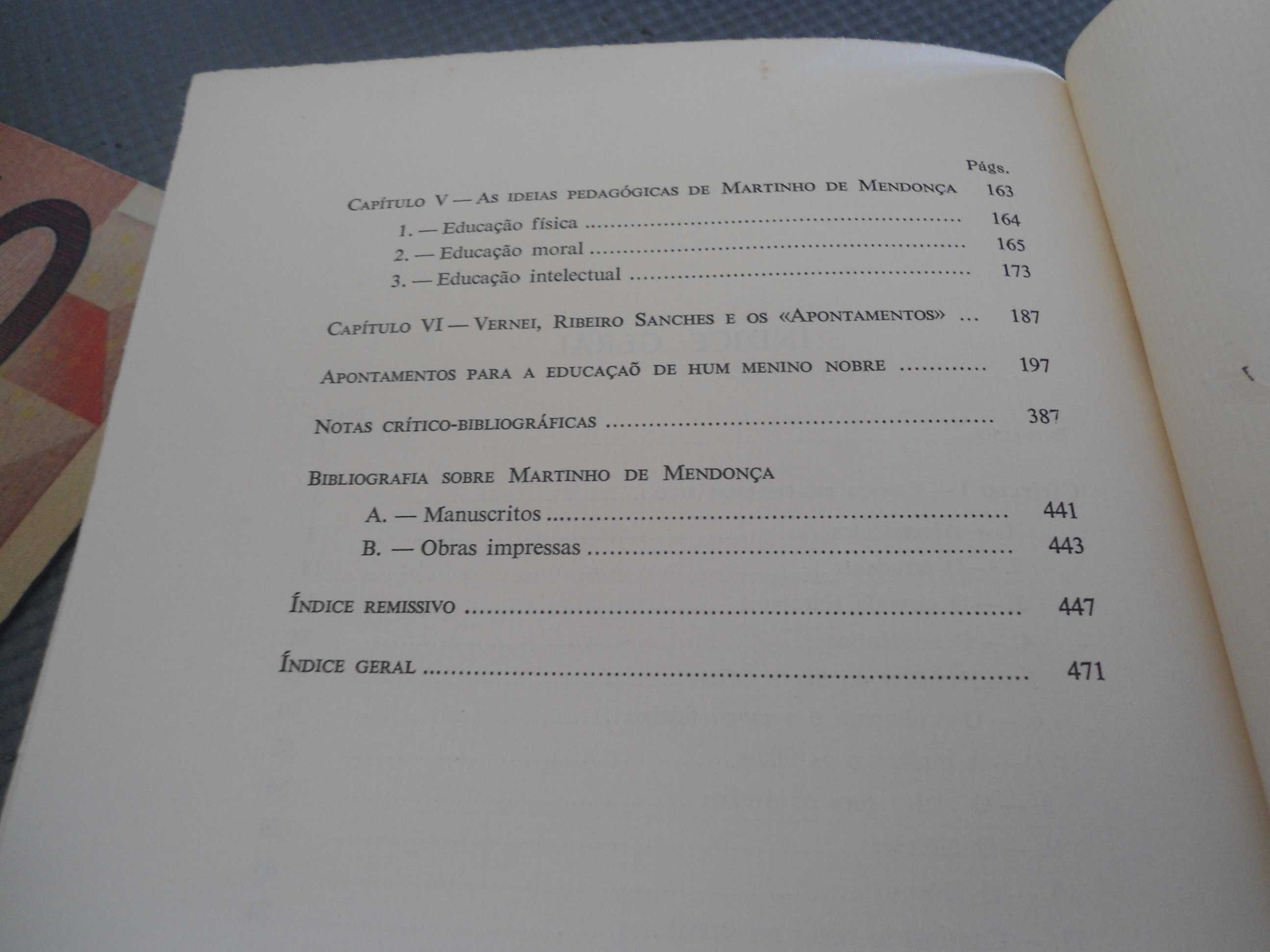 Martinho de Mendonça e sua obra pedagógica-Joaquim Ferreira Gomes-1964