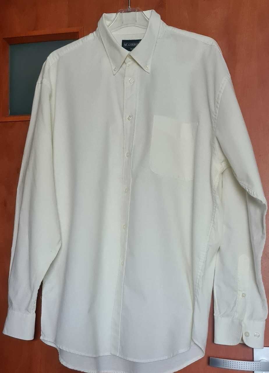 Dressmann koszula męska w kolorze ecri roz XL/2XL