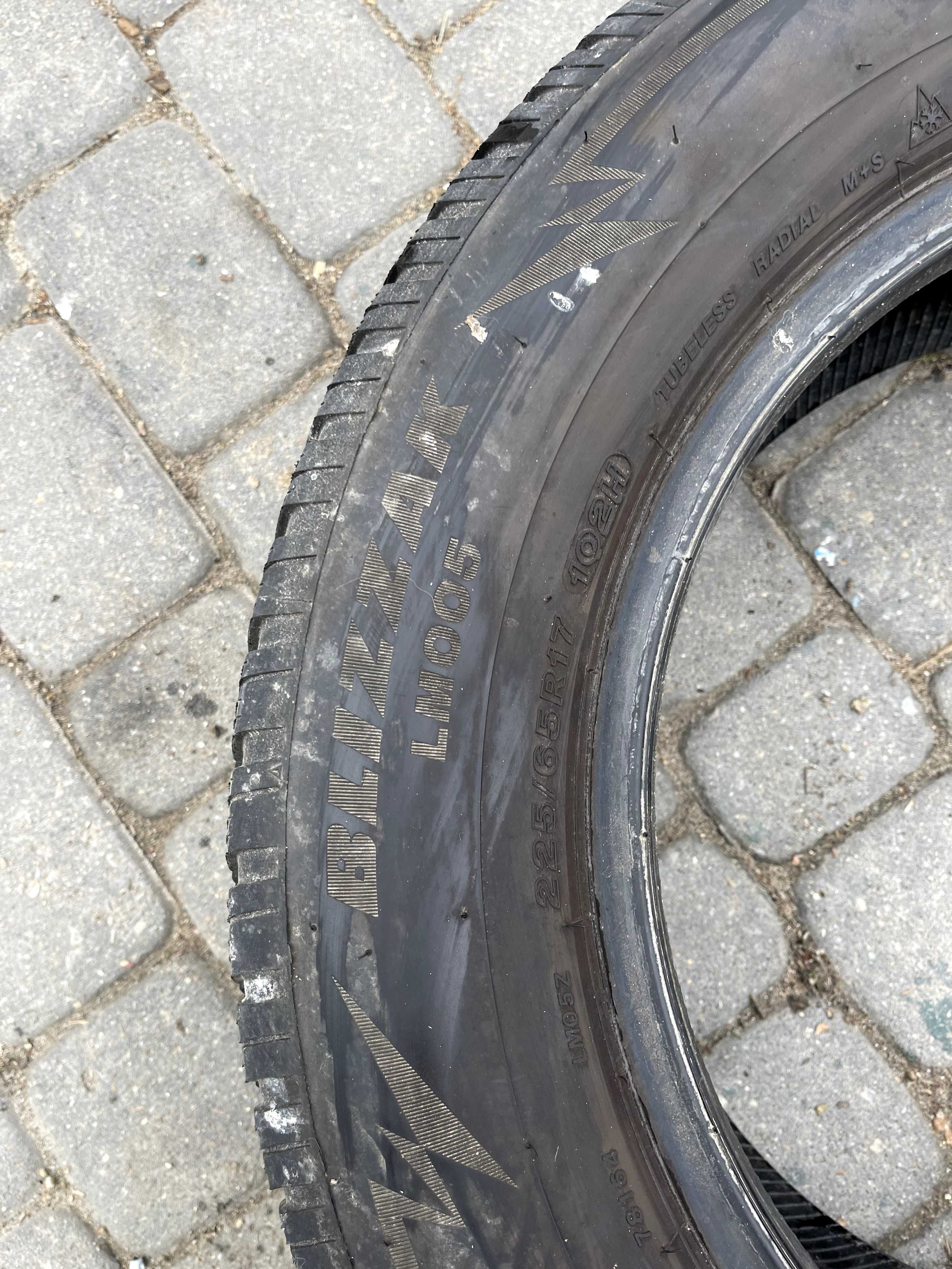 Opona Bridgestone Blizzak LM005 225/65 r17 Zima