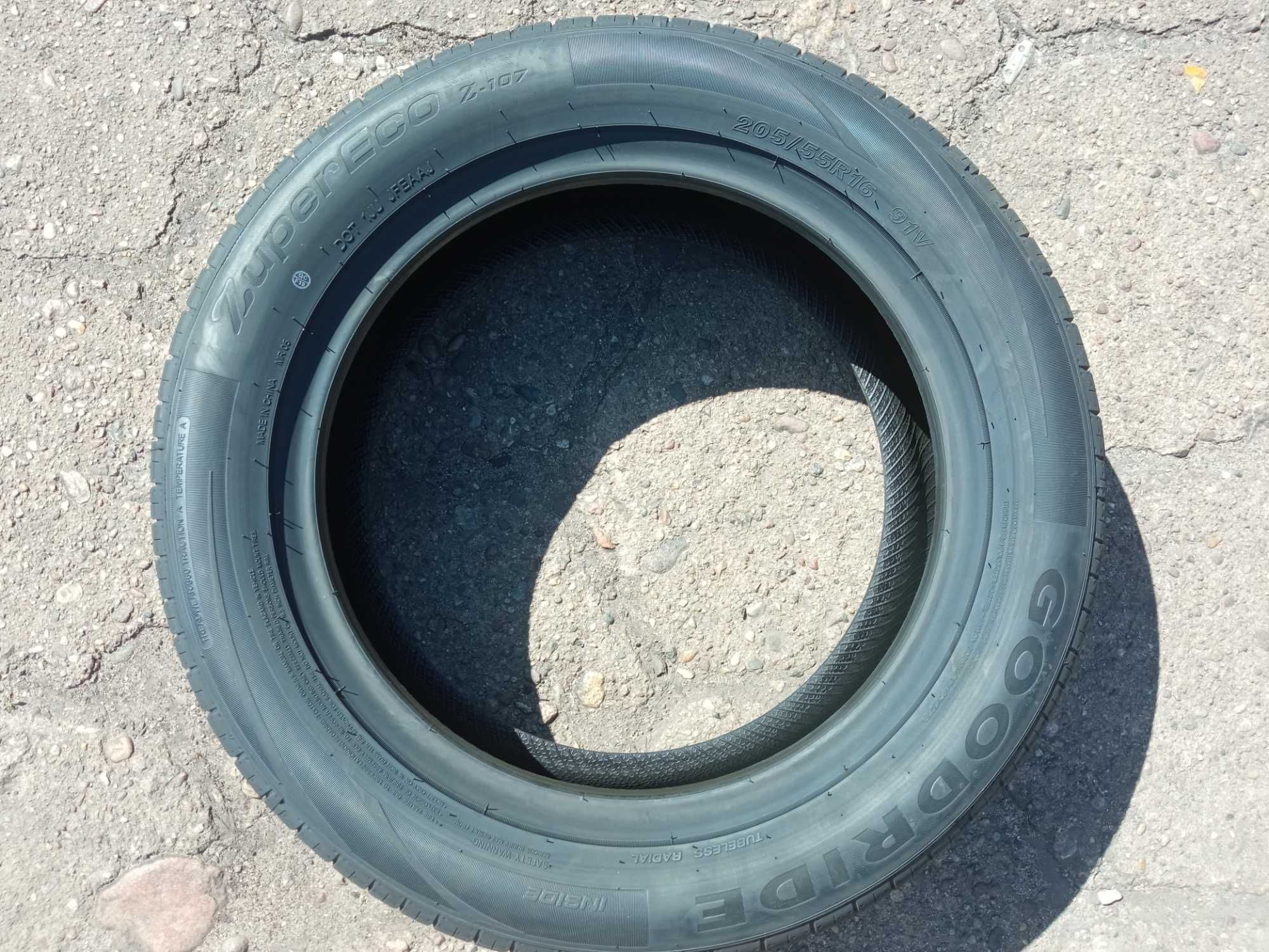 205/55R16 Goodride Z-107 lato Nowe 1szt Komplet Para Montaż  n1623