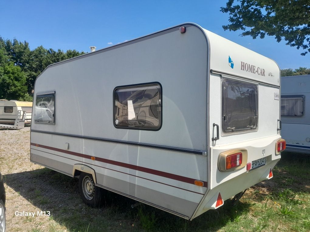 Przyczepa kempingowa Home-Car, rok1996 ,z solarem i przedsionkiem
