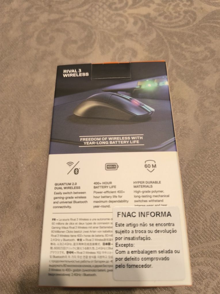 rato wireless rival 3 wireless Steelseries oeiras