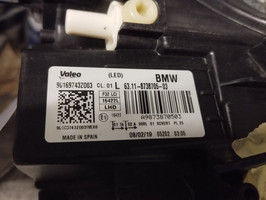 Ótica BMW F32 LCI