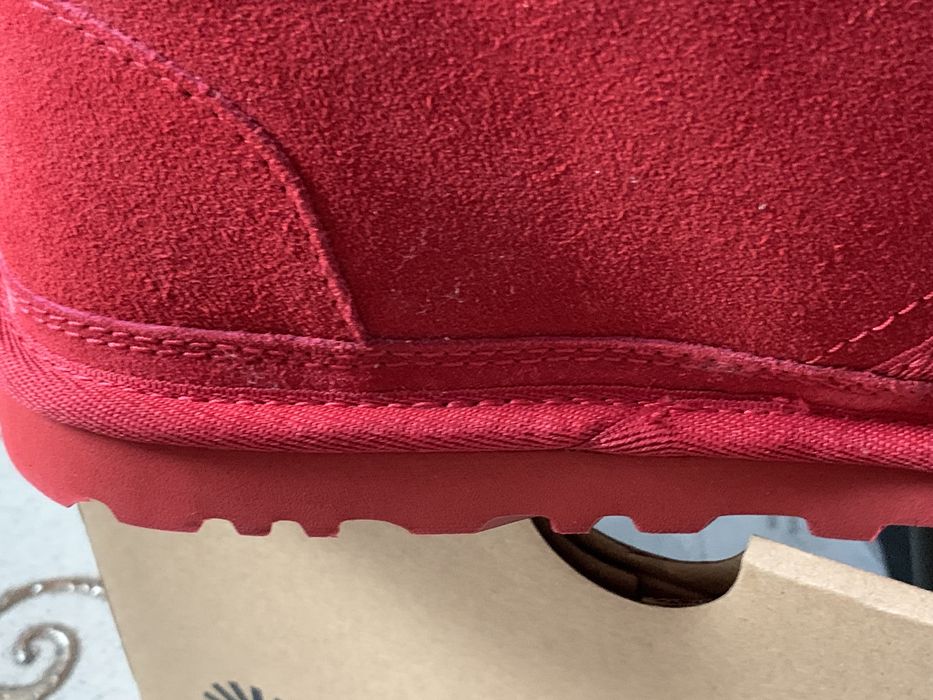 Ботинки UGG красные оригинал 41 размер