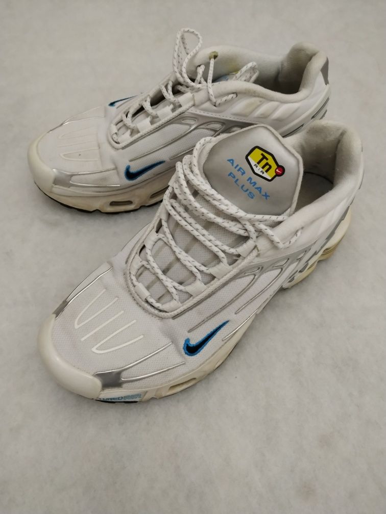 Nike Air Max Plus 3, sneakers, damskie, Tuner Air, 39, białe,