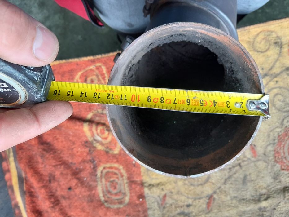 Kolano do komina nastawne z rewizja