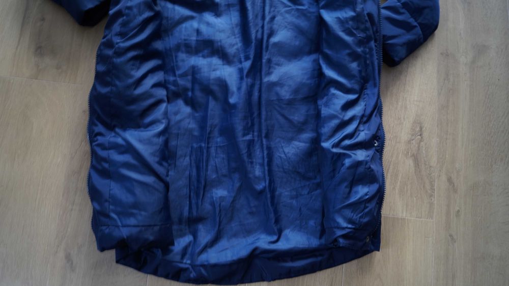 Granatowa kurta damska Reserved, jesień zima, r. 34, stan idealny