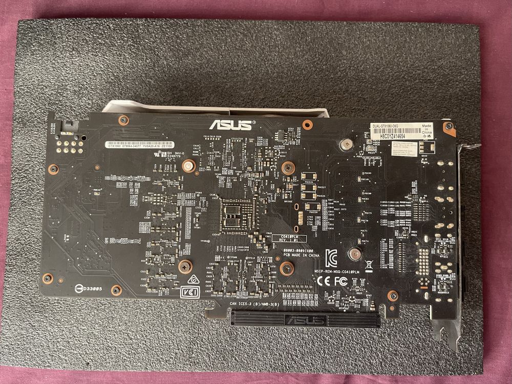 Відеокарта ASUS GeForce GRX 1060 6GB GDDR5 Nvidia (Б/в)