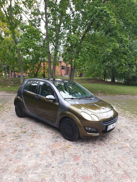 Smart Forfour zadbany, niski przebieg, bogata wersja - panorama, klimatyzacja