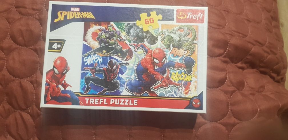 Puzzle spiderman 4 szt.