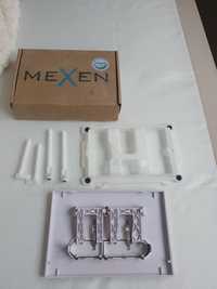 Przycisk spłukujący Mexen Fenix 11 złoty szampański