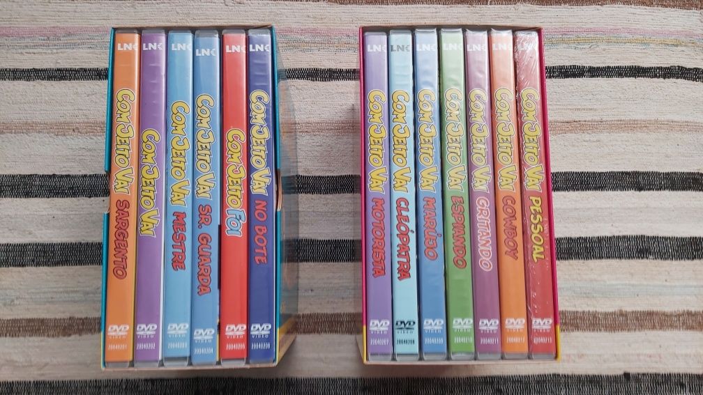 DVDs dos simpsons