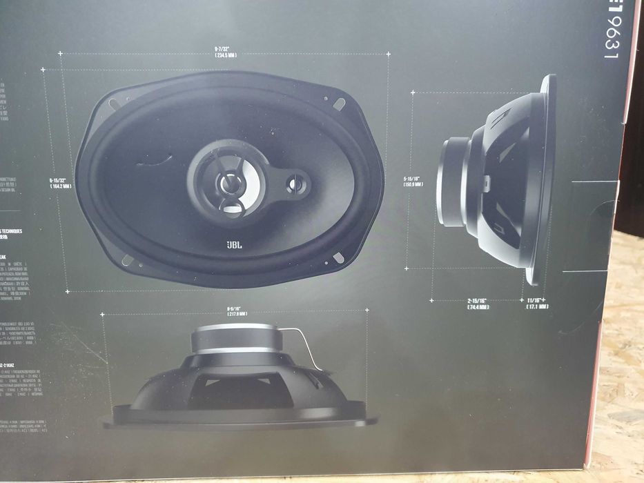 Głośniki 6x9 cali JBL NOWE kpl jajka