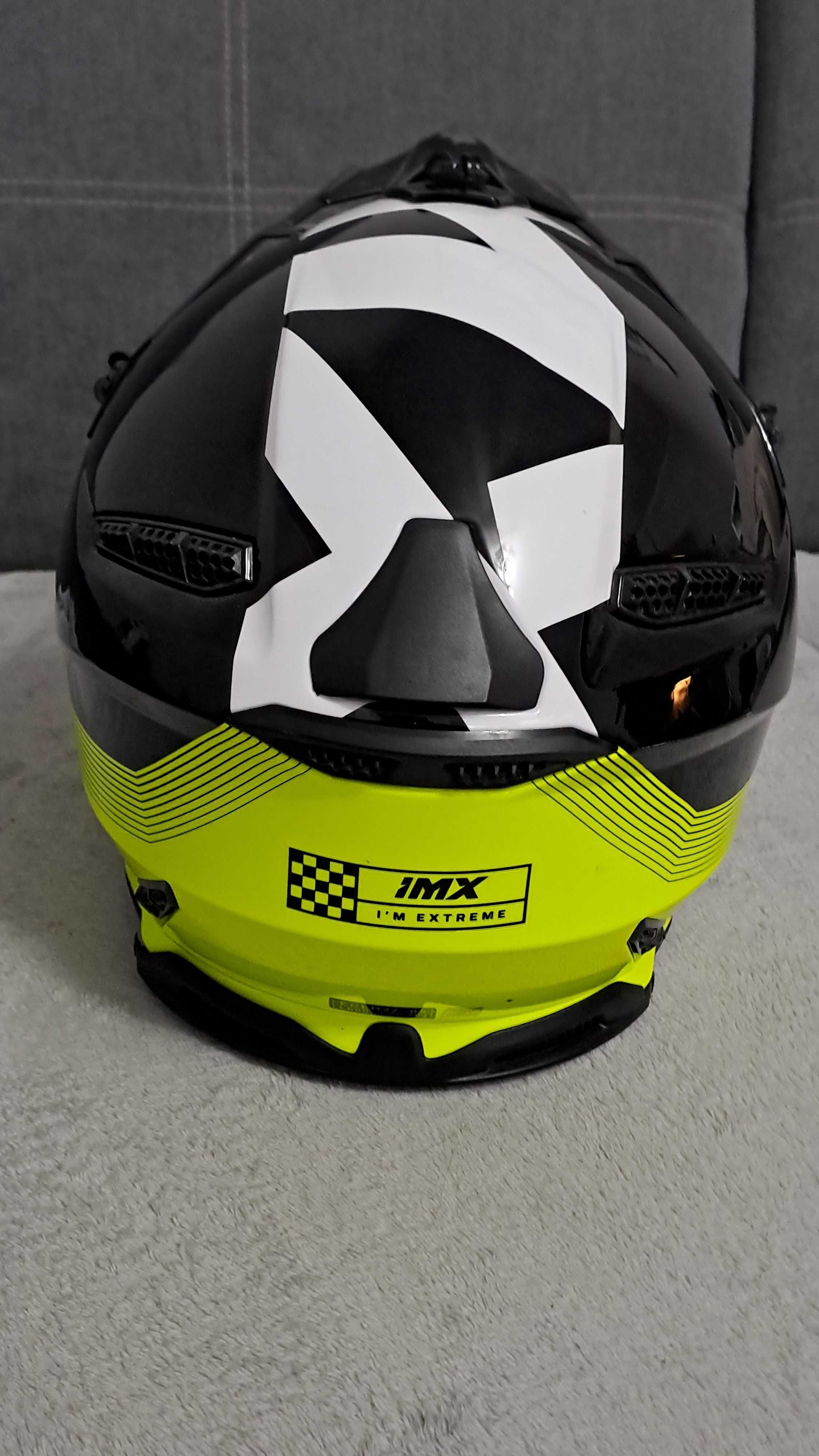 Kask motocyklowy - cross