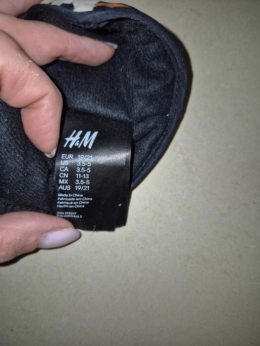 Buciki dziewczęce z odblaskami H&M rozm.19-21