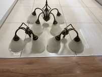 Lampa sufitowa + 2 kinkiety