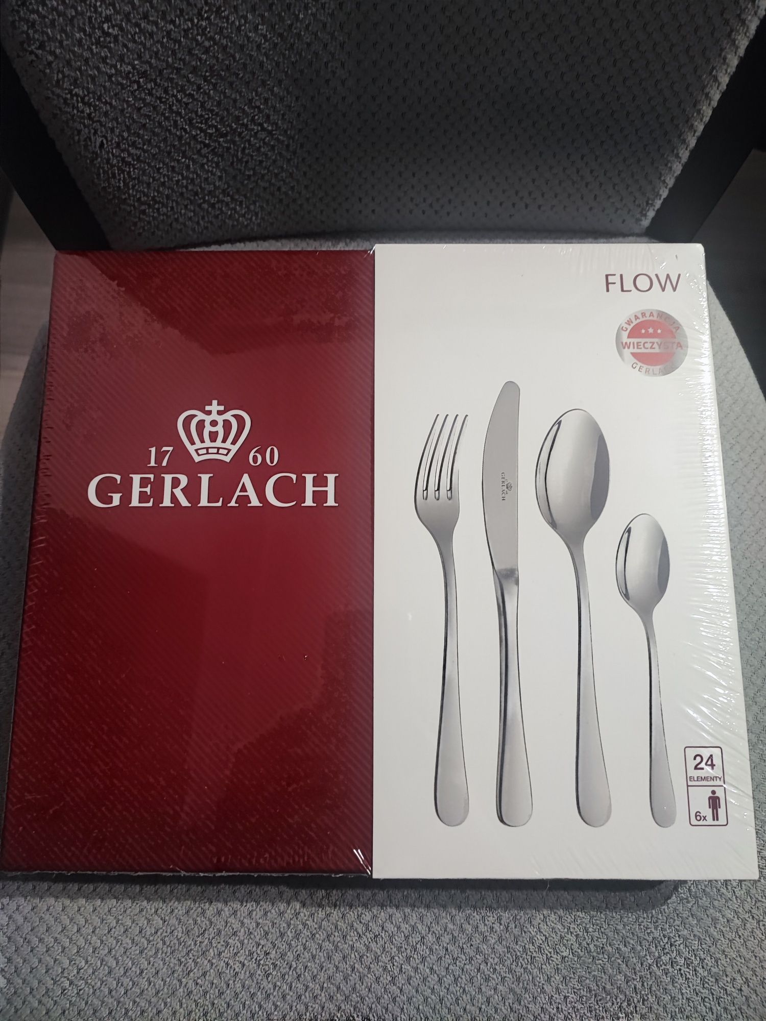 Sztućce Gerlach 24 elementy flow