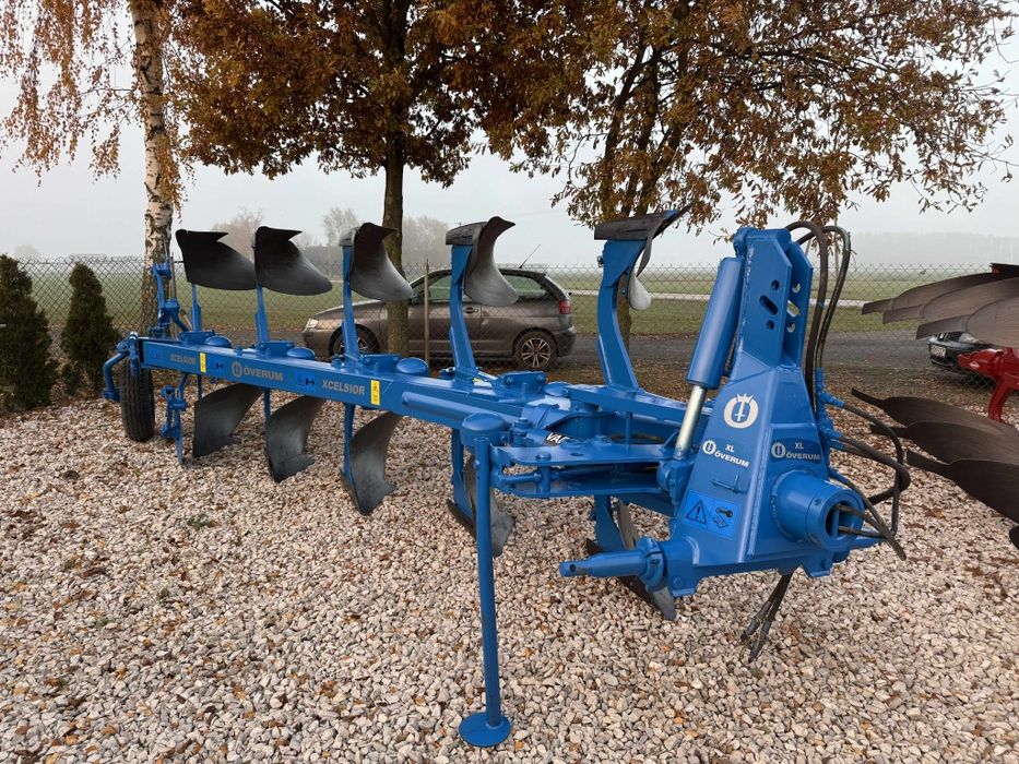 Pług 5 skibowy Obrotowy Overum Xcelsior CX!! Gruba rama!! Igła!! Kuhn