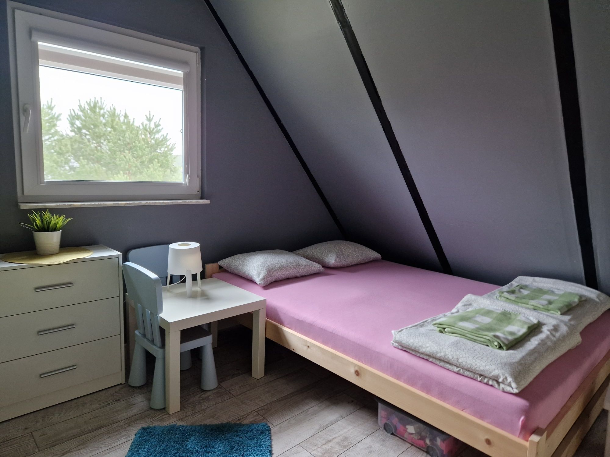 Domek na Kaszubach z balią